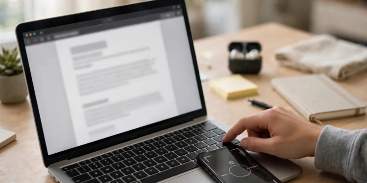 Person pressing keyboard screenshot shortcuts on a laptop with a smartphone showing a screen-capture frame beside it